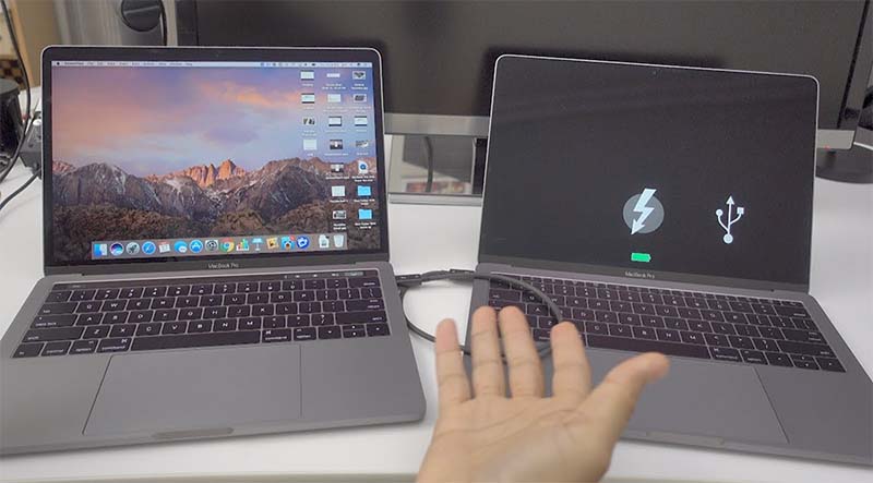 Steps for Target Disk Mode
