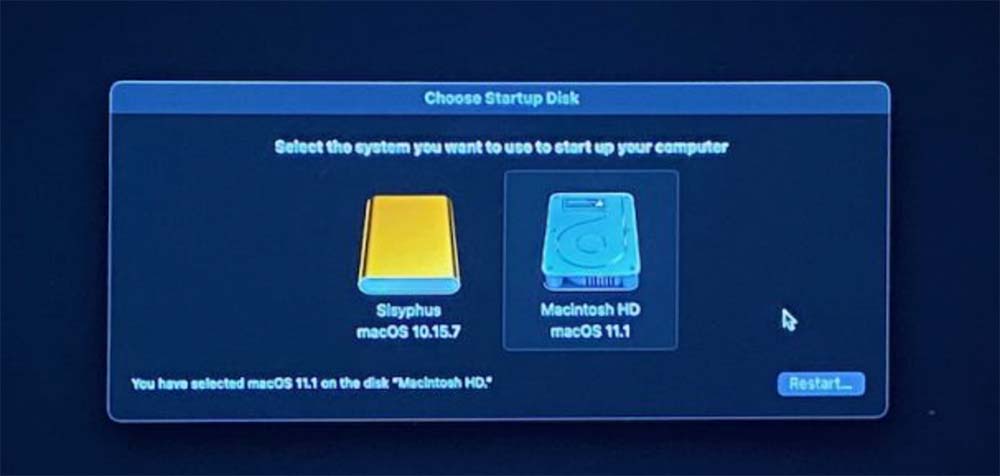 Steps to Select a Startup Disk