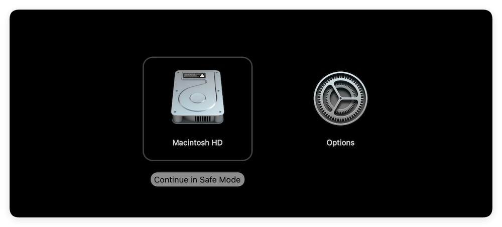 fix disk mount error