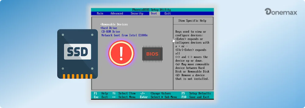 fix SSD not detected in BIOS