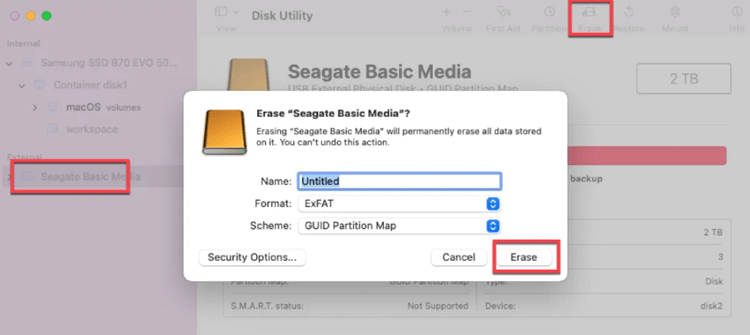 how to fix RAW external hard drive