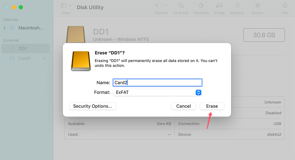 Choose a file system