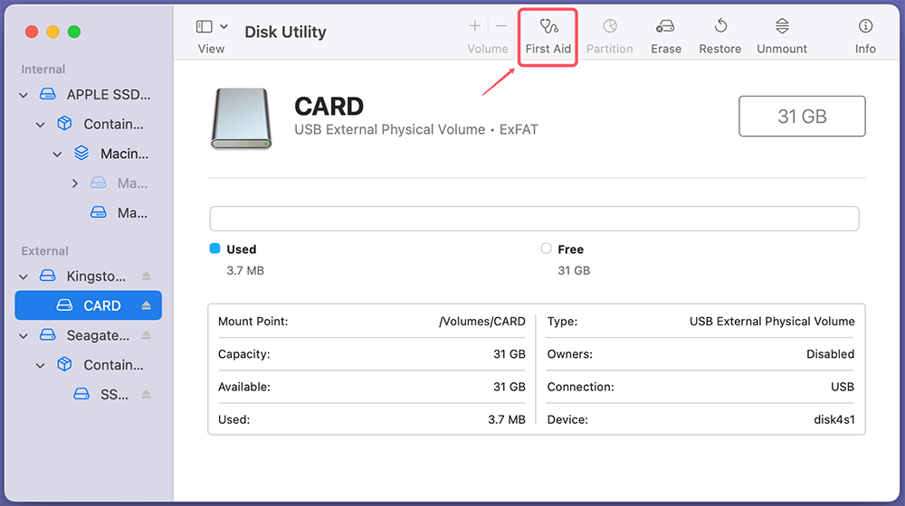 How to use Disk Utility