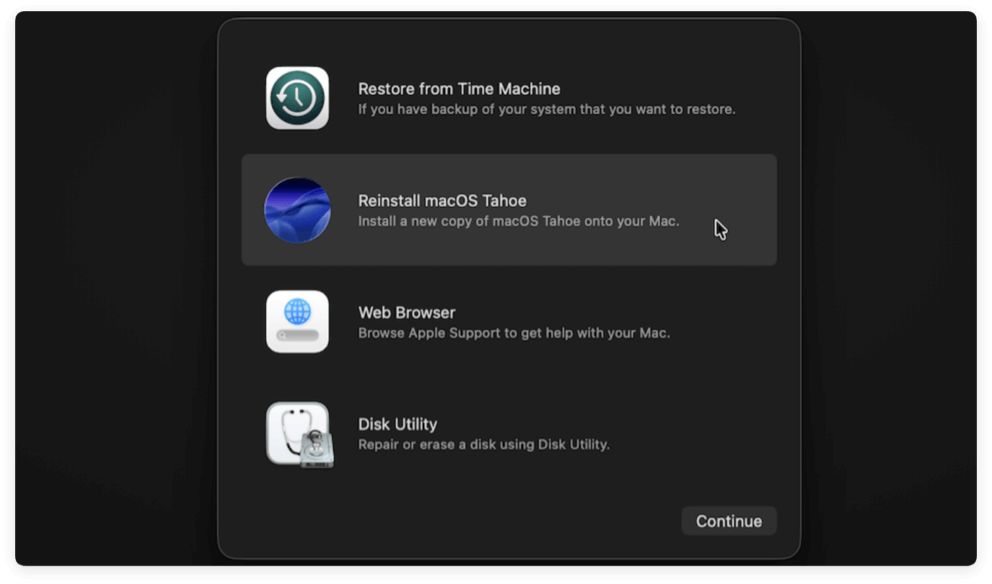 macOS Tahoe 26 download is stuck