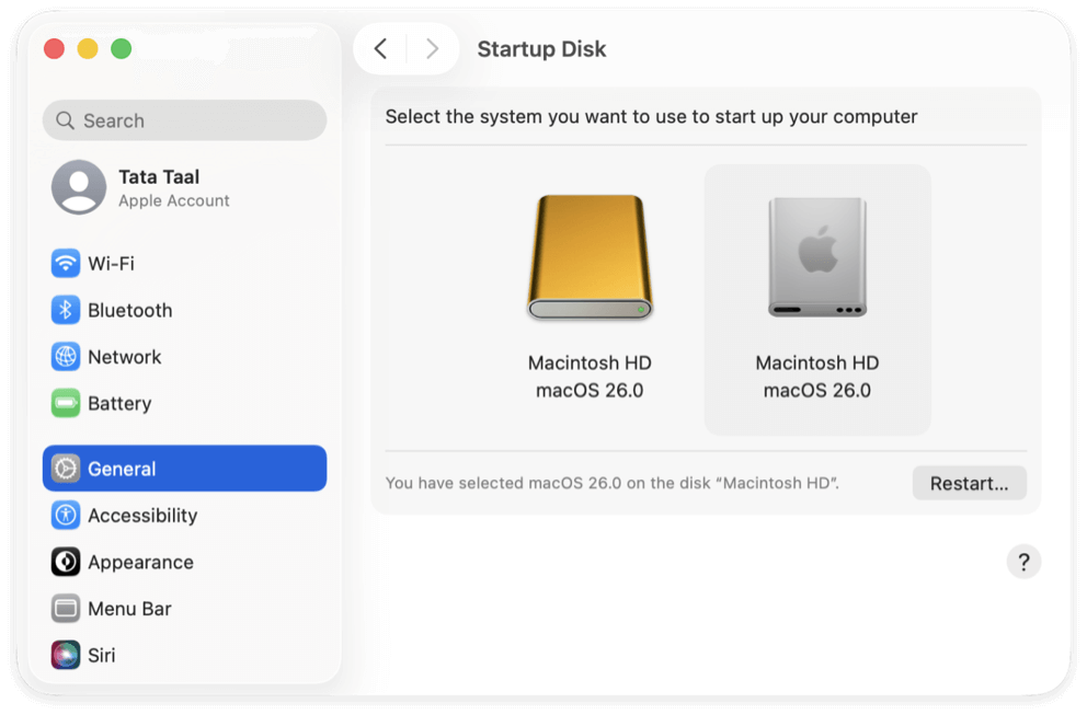 macOS Tahoe won't boot