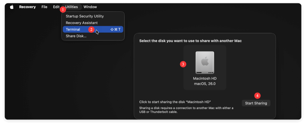 macOS Tahoe won't boot