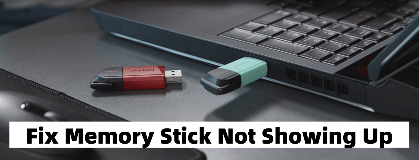 Fix Memory Stick Not Showing Up on Windows Without Losing Data