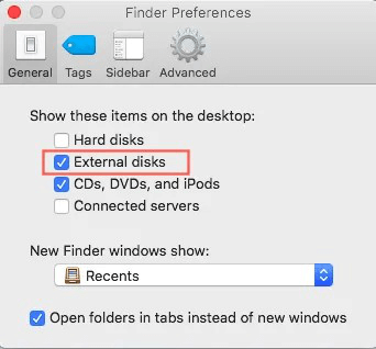 fix/repair the External drive or USB flash drive not mounting issue on Mac