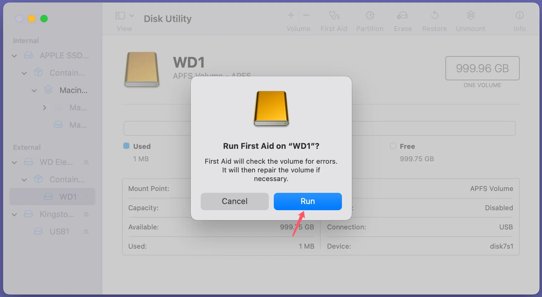 partition map error