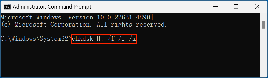 SD card access denied