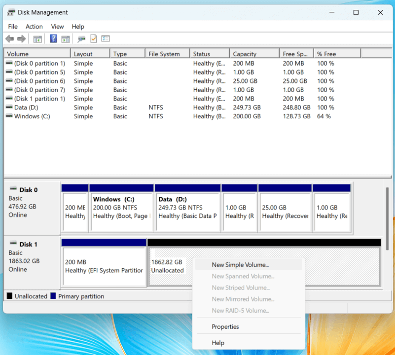 repair and recover data from an unallocated external hard drive