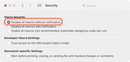 fix unreadable Word document on Mac