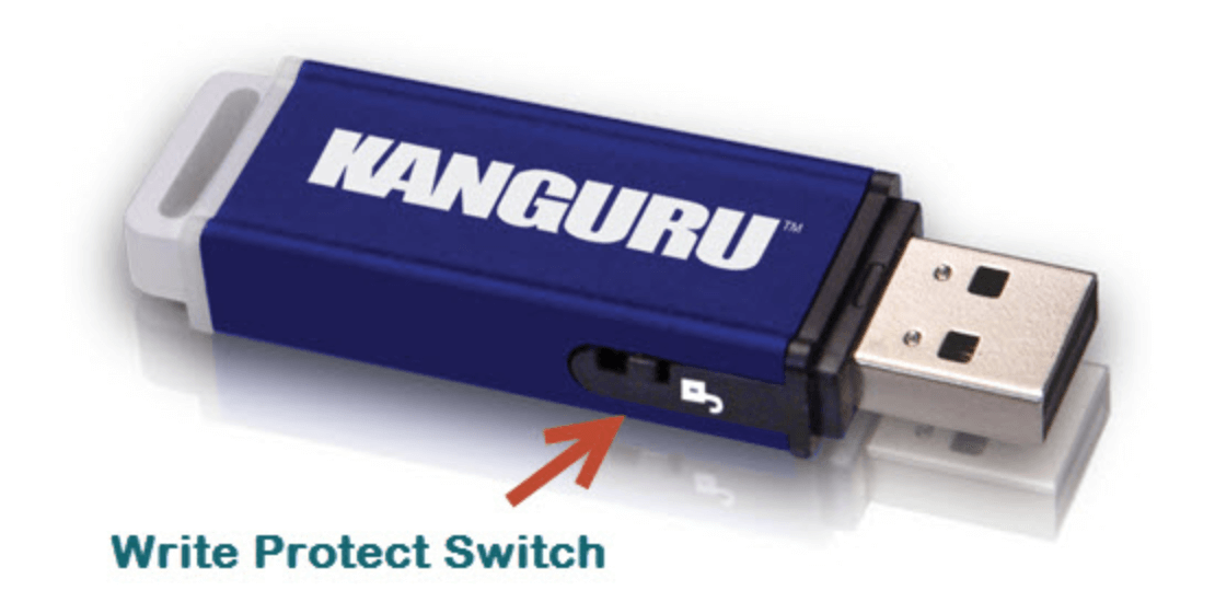 USB drive that's read-only on your Mac