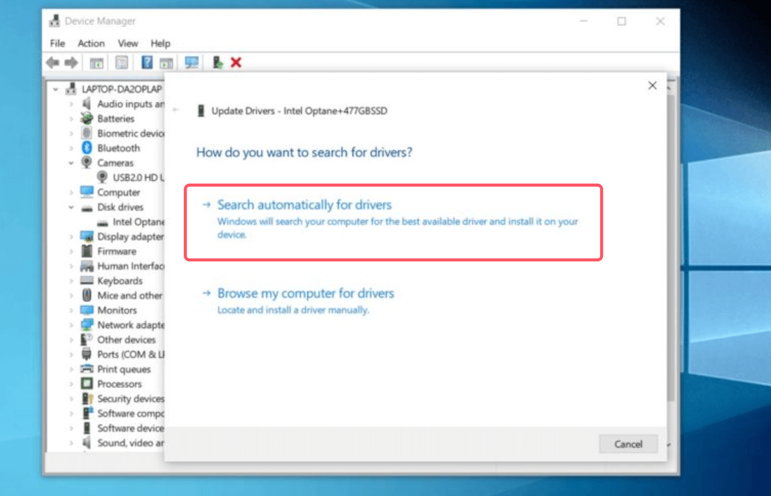 Update or Reinstall Drivers