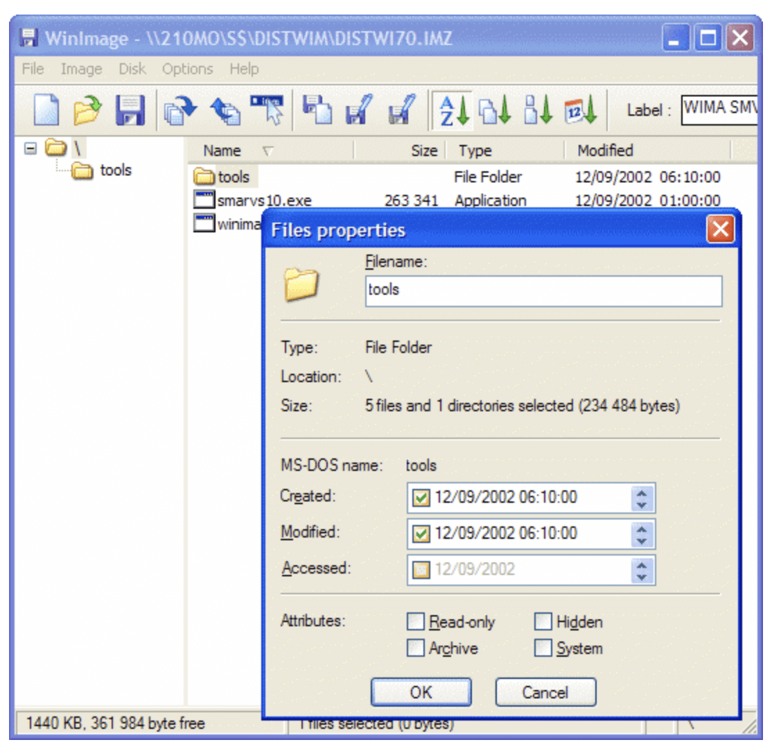 Recovering data from a floppy disk