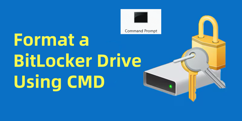 format a BitLocker drive using CMD