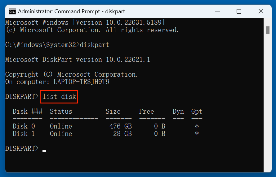 format a BitLocker drive using CMD