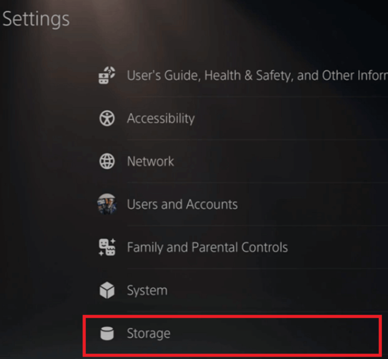 formatting a drive for the PS5