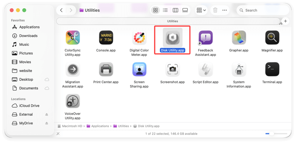 format an external hard drive for macOS Tahoe