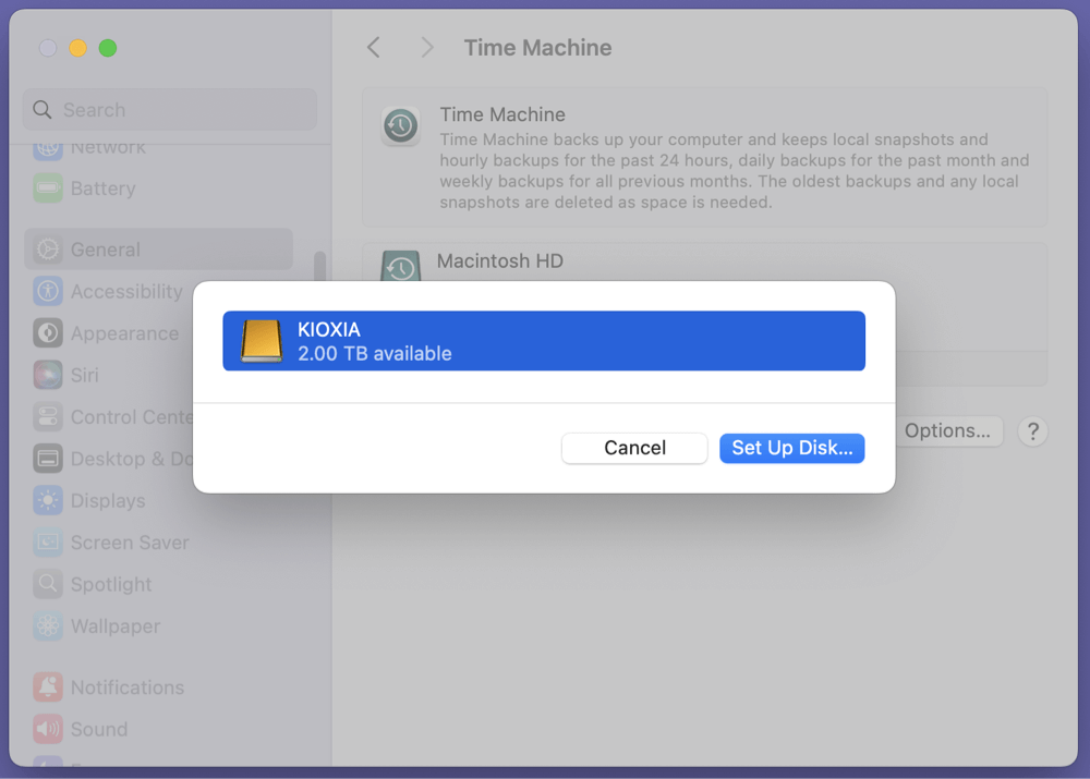 Using a KIOXIA portable SSD with your Mac