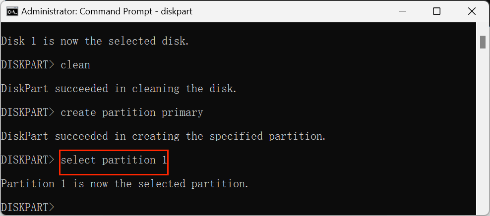 Formatting an external hard drive using CMD