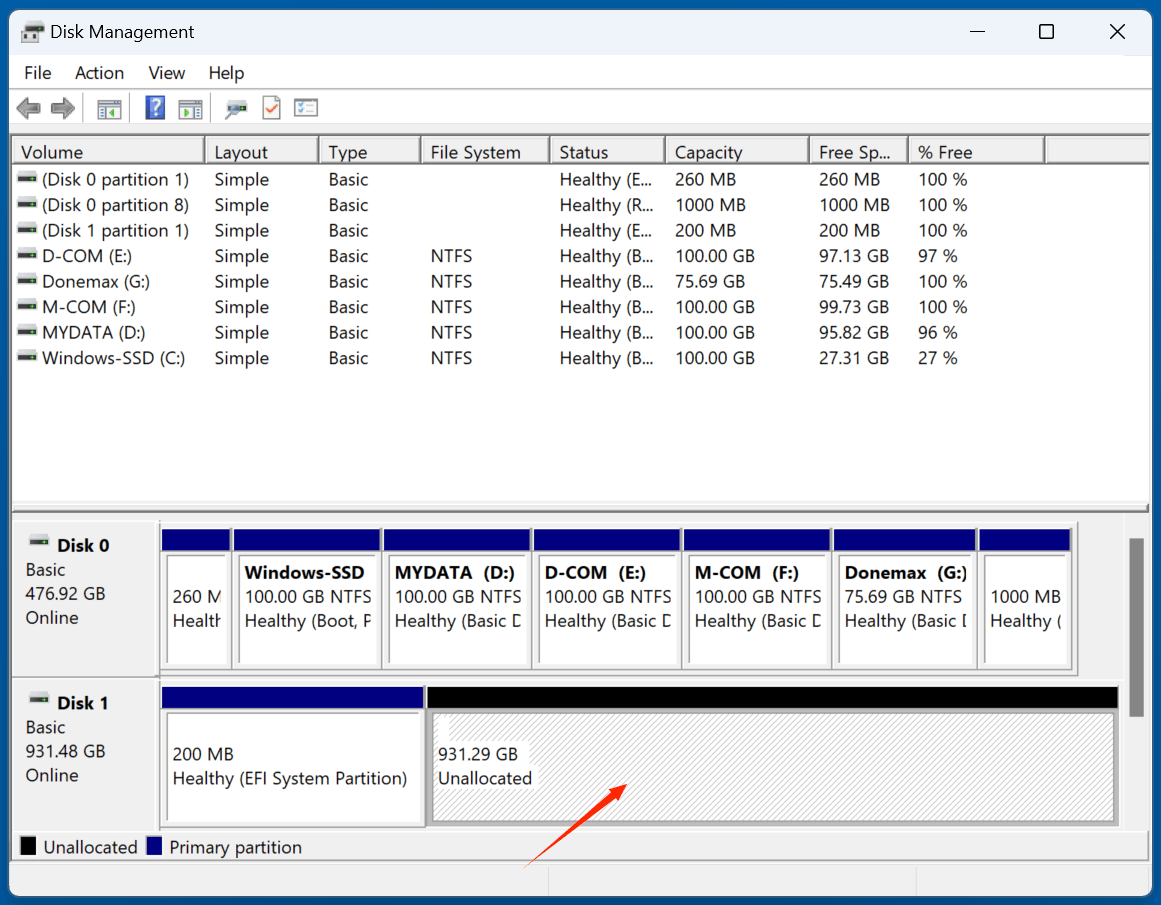 format a hard drive in Windows 11