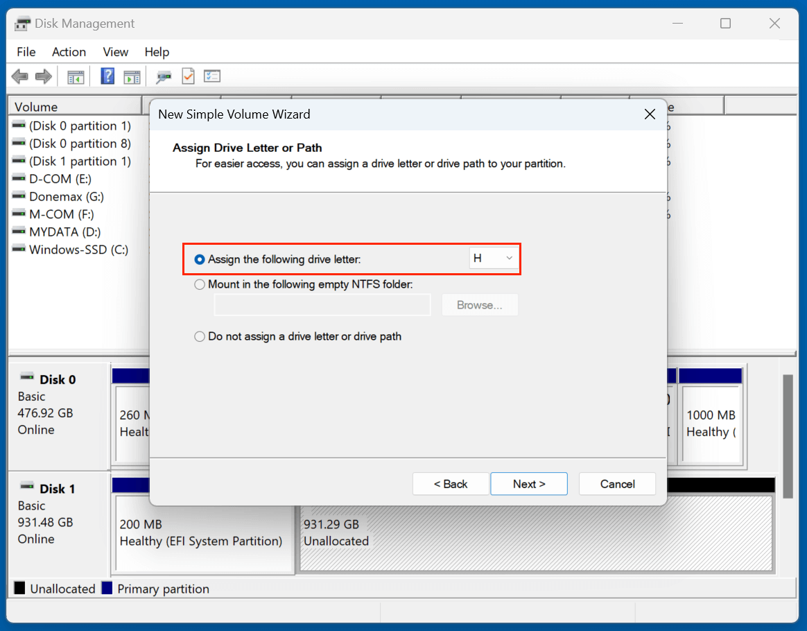 format a hard drive in Windows 11