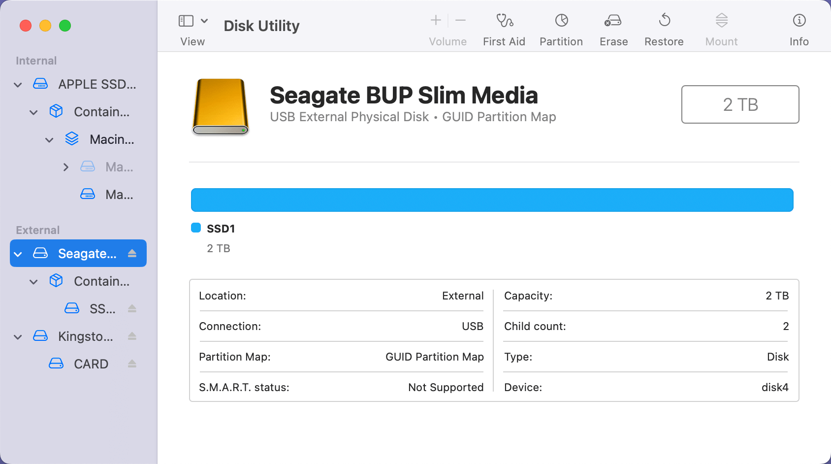 format an SD card to ExFAT or FAT32 on a Mac