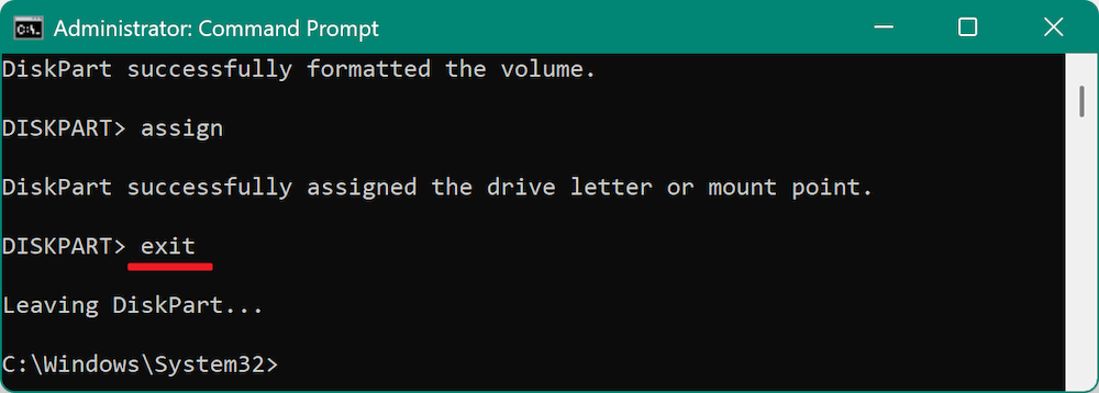 format SD card to NTFS on Windows