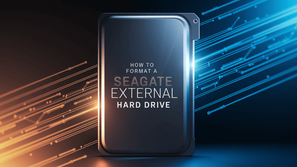 Format a Seagate External Hard Drive