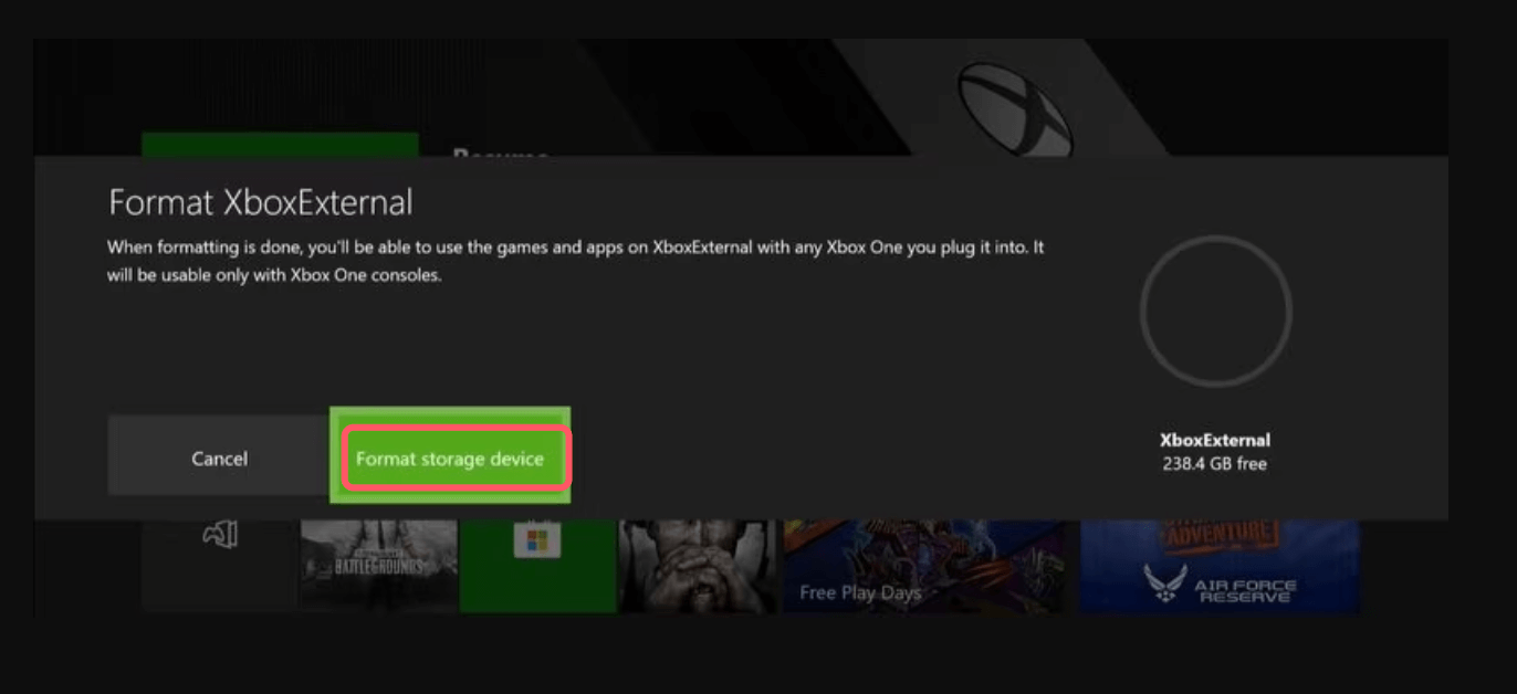Formatting a Seagate Game Drive