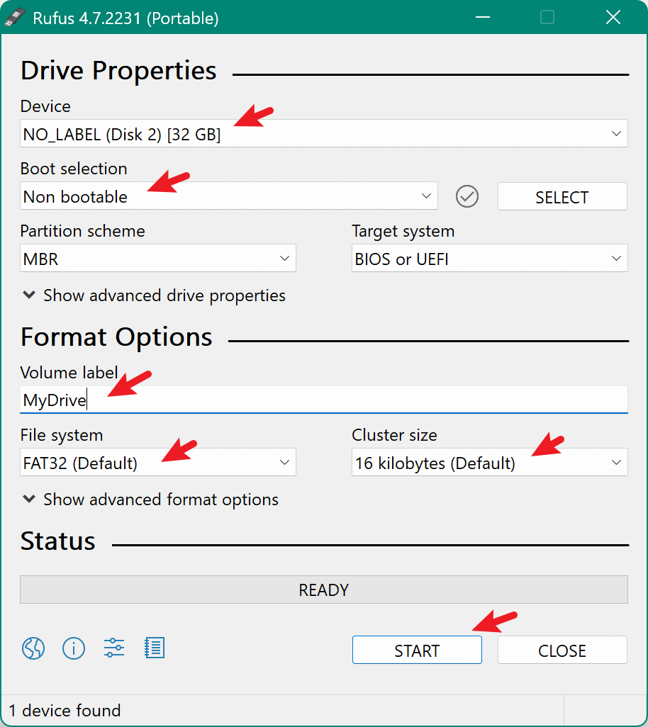 How to Format USB Drive to FAT32 on Windows 11/10/8/7?
