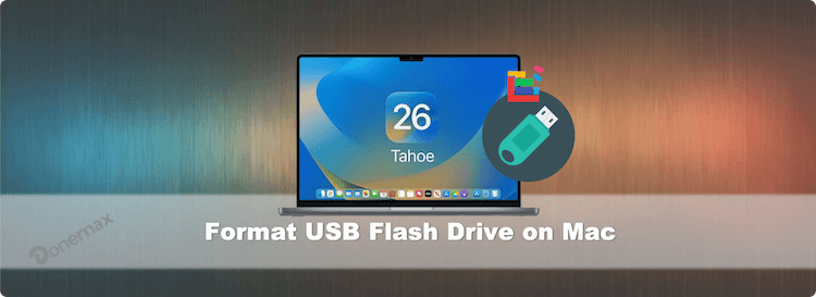 Format USB flash drive on Mac using Disk Utility