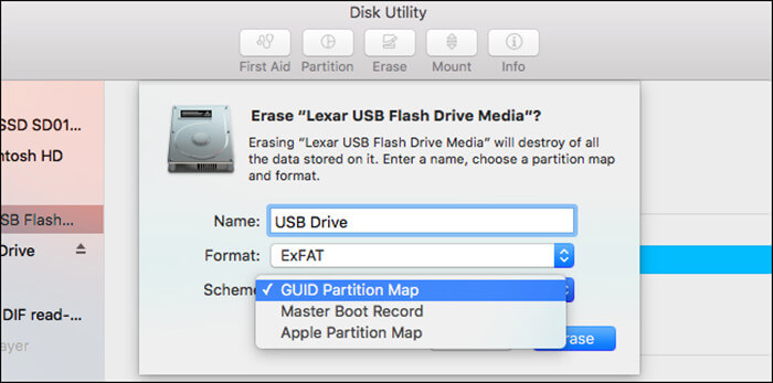how to reformat a usb drive to exfat