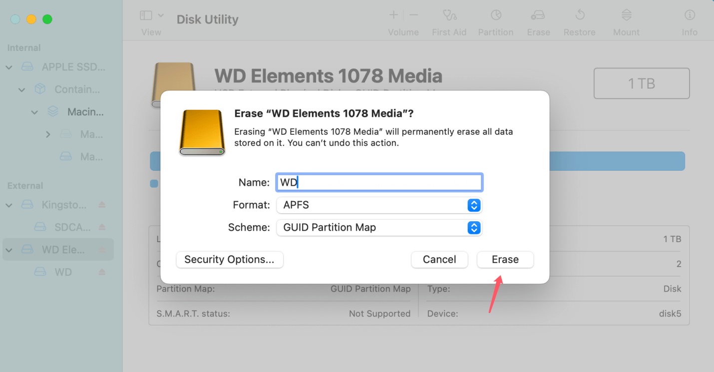 free WD/Seagate disk formatting tools for Mac