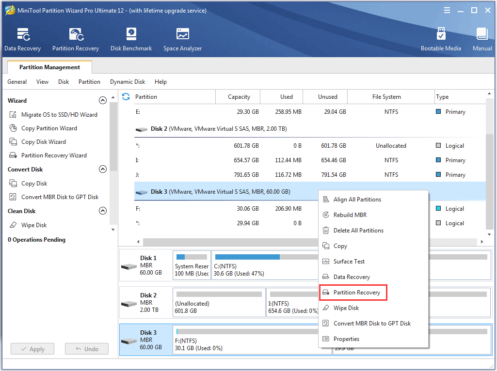 GPT partition recovery