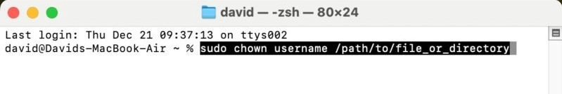 Change drive permissions
