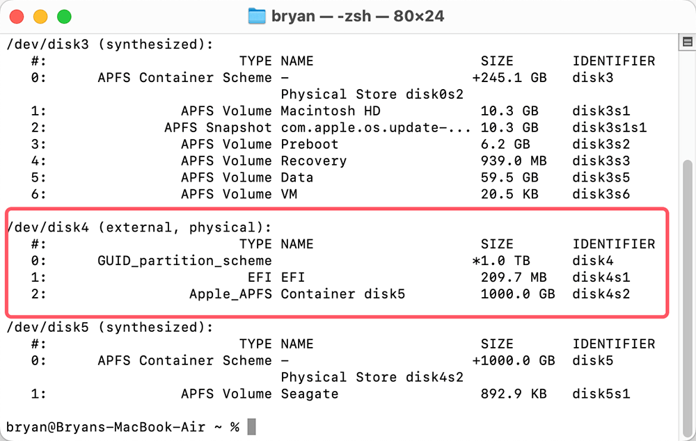 find your Seagate external hard drive