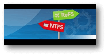 convert NTFS to ReFS
