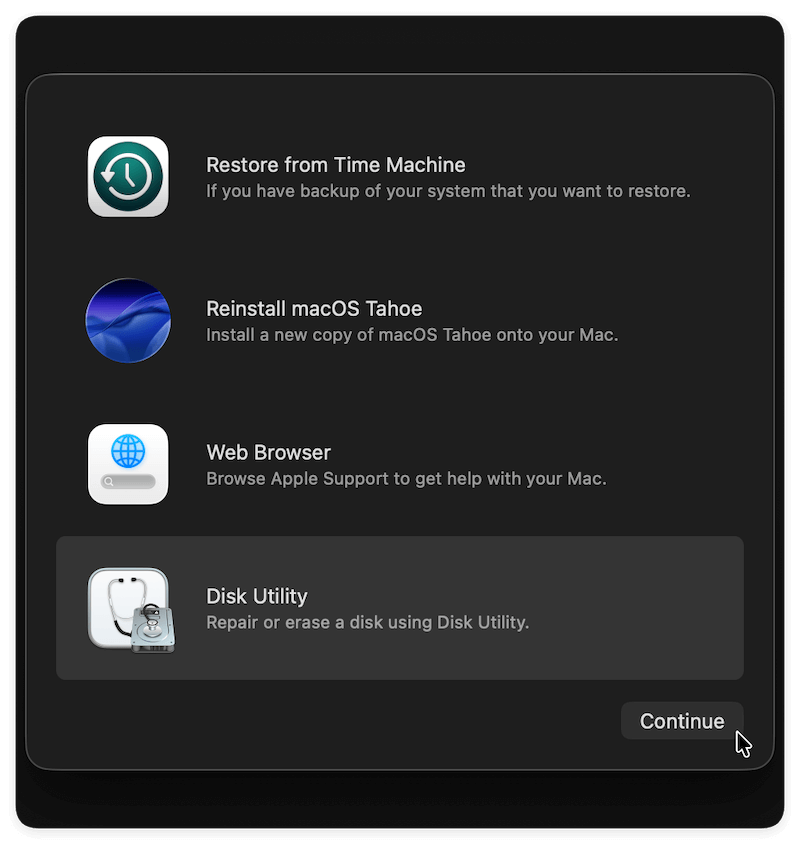 fix external hard drive not working on M5 Mac