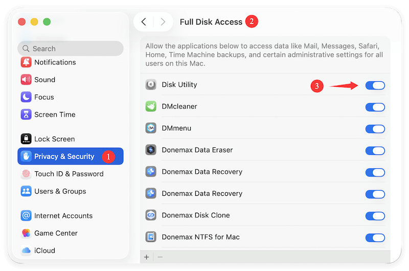 fix external hard drive not working on M5 Mac
