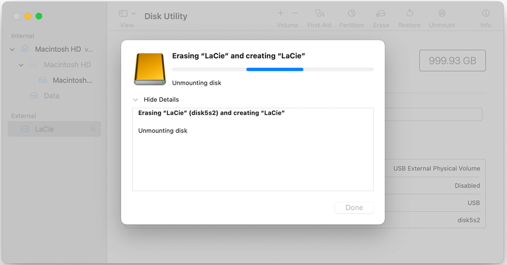 hit the Erase button