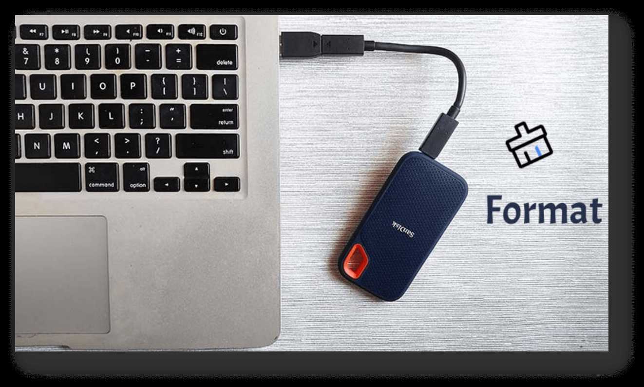 format SanDisk Extreme Portable SSD for Mac