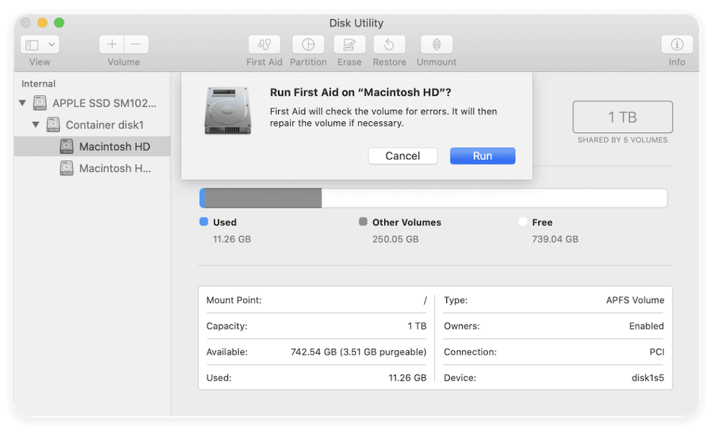 fix Fusion Drive not mounting on iMac