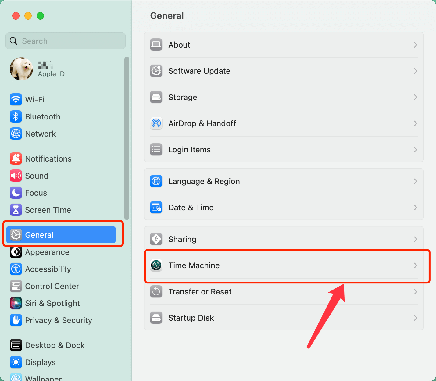 remove backup drive of Time Machine