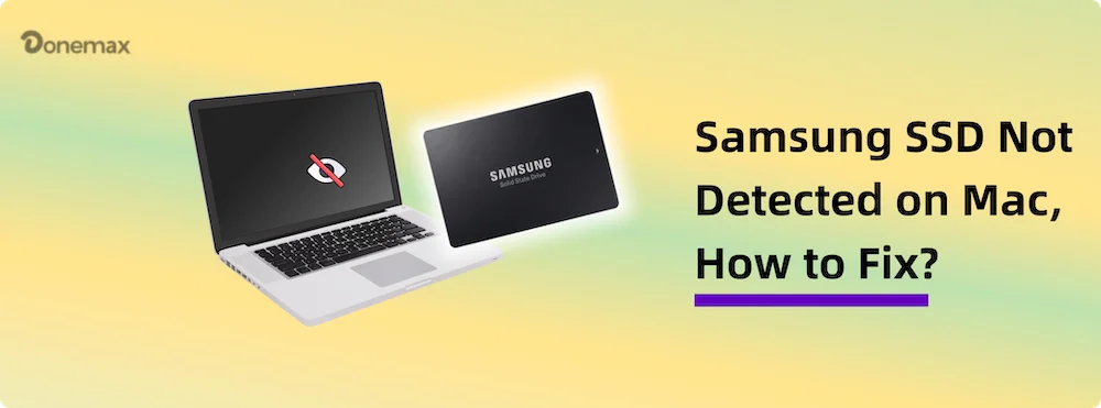 Samsung SSD not showing up on Mac