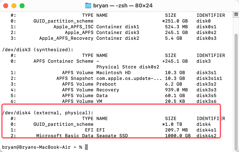 Take note of the name