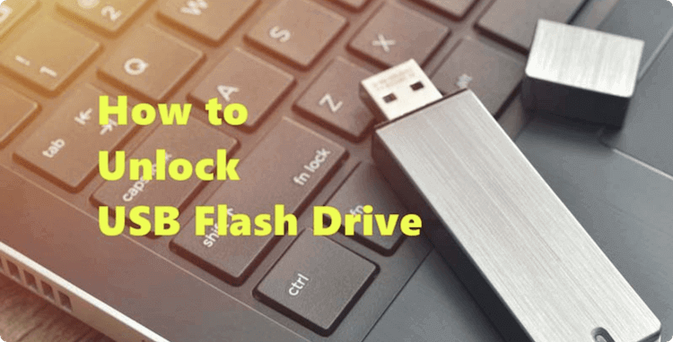 unlock USB flash drive