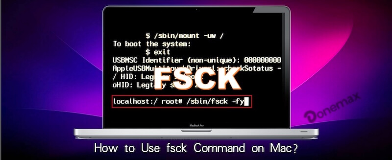how to use fsck on Mac