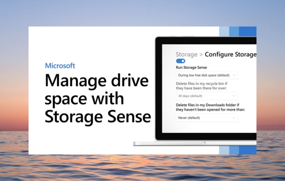 Windows Storage Sense